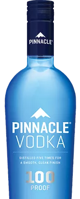 High Quality Bottles And Aesthetic Design With Pinnacle 100 Proof Vodka.
