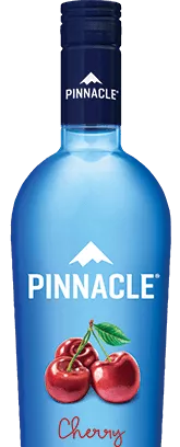 High quality bottles and aesthetic design with cherry infused vodka from Pinnacle.