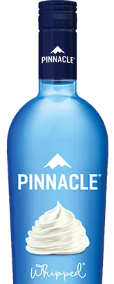 High quality bottles and aesthetic design with whipped cream vodka from Pinnacle.