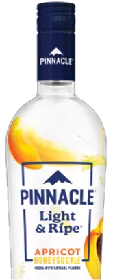 High Quality Bottles And Aesthetic Design With Apricot Vodka From Pinnacle.